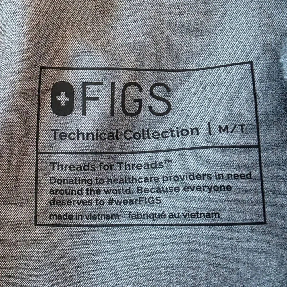 Figs Technical Collection Mens Medium Tall M/T Pants Tansen Jogger Scrub Pants